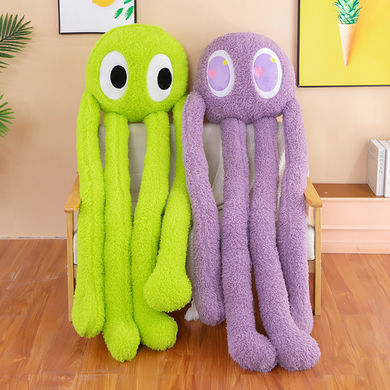 Мягкая игрушка-подушка "Octopus" осьминог Зеленый, 200 см