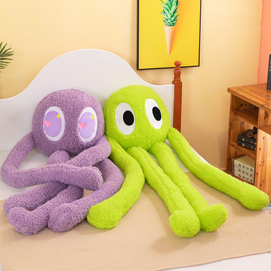 Мягкая игрушка-подушка "Octopus" осьминог Зеленый, 200 см