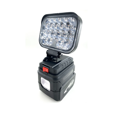 Фонарь светодиодный аккумуляторный для Makita 18V Li-ion Battery LED Черный (sv3843)