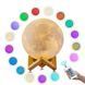 3D світильник Місяць 16 кольорів, лампа-нічник Moon Touch Control з пультом управління