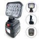 Фонарь светодиодный аккумуляторный для Makita 18V Li-ion Battery LED Черный (sv3843)