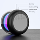 Беспроводной Bluetooth-динамик SV с подсветкой 80*80*62mm (sv2282)