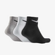 Носки Nike Value Cotton Quarter 3-pack SX4926-901, 38-42
