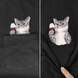 Футболка SV WIne Cat універсальна Чорний, L