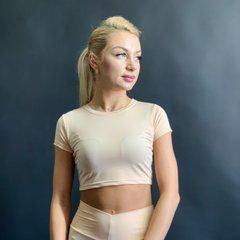 Топ базовий Бiфлекс Бежевий (bb0401-250), XS-S
