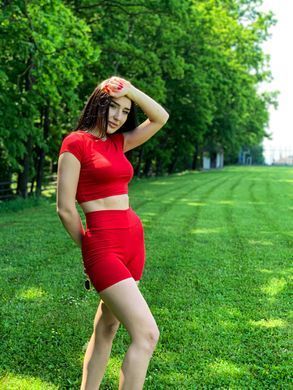 Велосипедки с поясом короткие (bk0202-300), XS
