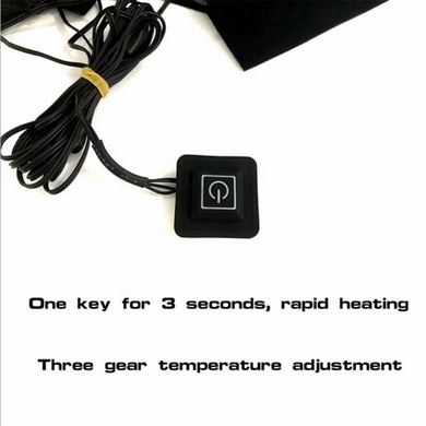 USB нагревательный элемент Hokini 8 пластинок Водонепроницаемый Черный (sv0206-10)