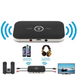Bluetooth USB-AUX ресивер SV із вбудованою батареєю Чорний (sv2337)