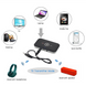 Bluetooth USB-AUX ресивер SV із вбудованою батареєю Чорний (sv2337)