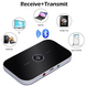 Bluetooth USB-AUX ресивер SV із вбудованою батареєю Чорний (sv2337)