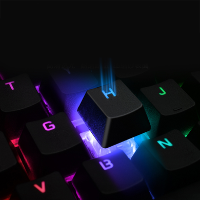 Игровая механическая проводная клавиатура ZUOYA  Х61 с подсветкой  RGB 87 клавиш Русский/Английский Красные переключатели  (sv0062)
