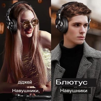 Наушники Oneodio Fusion A70 Bluetooth 5.2  Hi-Res Беспроводная Профессиональные (sv3626)