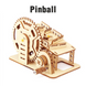 Дерев'яний 3D-пазл, що розвиває "Pinball" (збірна модель)