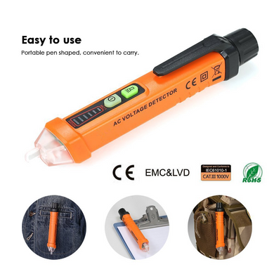 Мультиметр PEAKMETER PM8908C Безконтактний детектор напруги змінного струму (sv2498)
