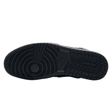 Кроссовки Air Jordan 1 Mid Triple Blac 45 554724-091