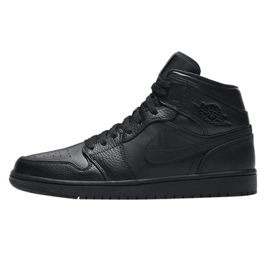 Кроссовки Air Jordan 1 Mid Triple Blac 45 554724-091