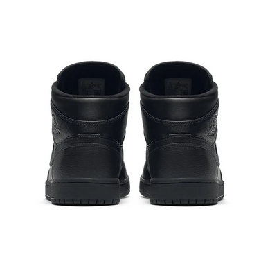 Кроссовки Air Jordan 1 Mid Triple Blac 45 554724-091