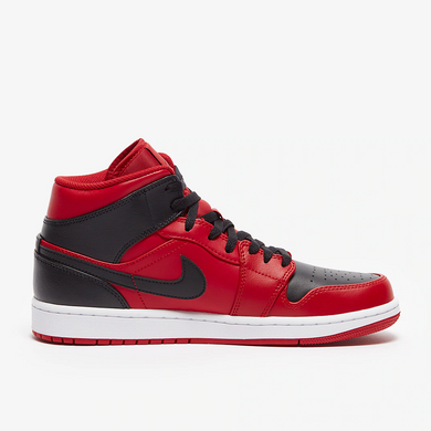 Кроссовки Air Jordan 1 Mid &ldquo;Reverse Bred&rdquo; 44 554724-660