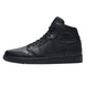 Кроссовки Air Jordan 1 Mid Triple Blac 45 554724-091