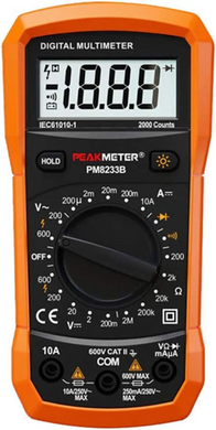 Цифровий мультиметр PEAKMETER PM8233B (sv2493)