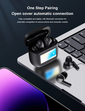 Беспроводные наушники с сенсорным экраном Beatfade S20 Pro с шумоподавлением Bluetooth 5,3 (sv3774)