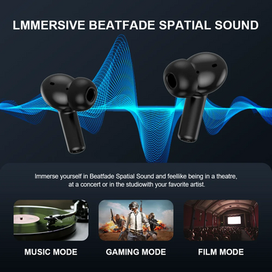 Беспроводные наушники с сенсорным экраном Beatfade S20 Pro с шумоподавлением Bluetooth 5,3 (sv3774)