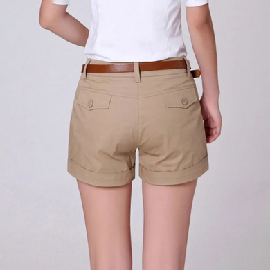 Шорты SV Korean Casual Design в корейском стиле Хаки , L