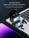 Беспроводные наушники с сенсорным экраном Beatfade S20 Pro с шумоподавлением Bluetooth 5,3 (sv3774)
