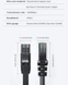 Патч корд кабель Essager для интернета Cat 6 RJ45 высокоскоростной 50 см Black (sv2594-05)