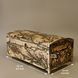 Деревянная шкатулка SV ручной работы 21x11x10 cm