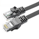 Патч корд кабель Essager для интернета Cat 6 RJ45 высокоскоростной 50 см Black (sv2594-05)