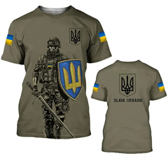 Футболка SV "Slava Ukraini" 2XL Хакі (sv2716)