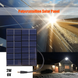 Солнечная панель 2W 6V для зарядки телефона и других гаджетов 13.6x11x0.3 cm (sv1869)