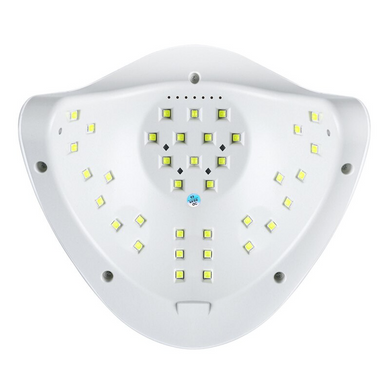 Лампа для маникюра SV SUN X5 PLUS 80W для покрытия ногтей гель лаком со съемной базой Белый (sv2559)