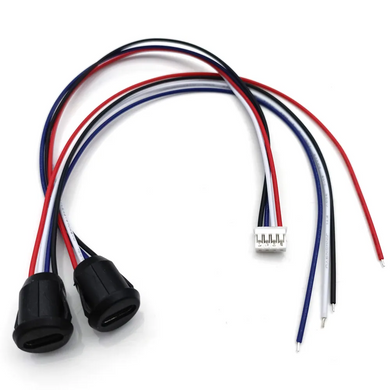 4-контактний роз'єм USB Type C з контактом для передачі даних, для швидкого заряджання (sv2797)